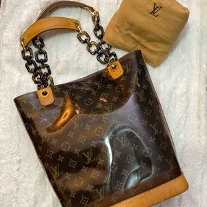 LOUIS VUITTON Cabas Ambre MM Limited Ed Tote